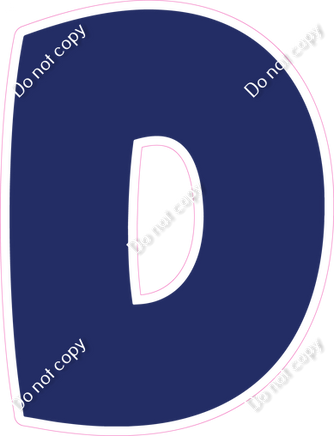 BBT 18" Individuals - Flat Navy Blue D