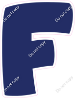 BBT 18" Individuals - Flat Navy Blue F