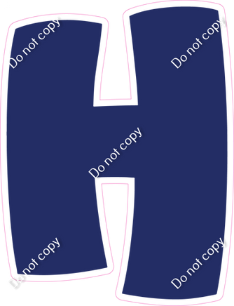 BBT 18" Individuals - Flat Navy Blue H