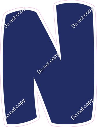 BBT 18" Individuals - Flat Navy Blue N