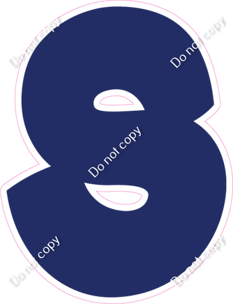 BBT 18" Individuals - Flat Navy Blue S