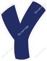 BBT 18" Individuals - Flat Navy Blue Y