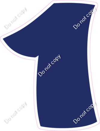 BBT 18" Individuals - Flat Navy Blue 1