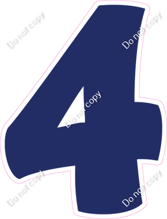 BBT 18" Individuals - Flat Navy Blue 4