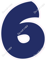 BBT 18" Individuals - Flat Navy Blue 6