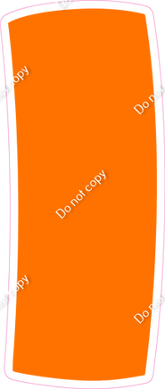 BBT 18" Individuals - Flat Orange I