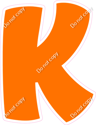 BBT 18" Individuals - Flat Orange K