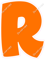 BBT 18" Individuals - Flat Orange R