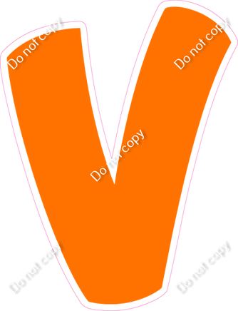 BBT 18" Individuals - Flat Orange V