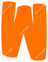 BBT 18" Individuals - Flat Orange W