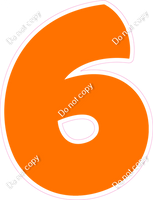 BBT 18" Individuals - Flat Orange 6