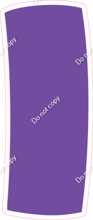 BBT 18" Individuals - Flat Purple I