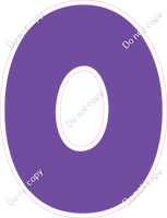 BBT 18" Individuals - Flat Purple