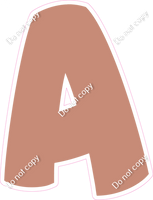 BBT 18" Individuals - Flat Rose Gold A