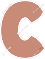 BBT 18" Individuals - Flat Rose Gold C