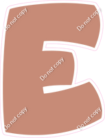 BBT 18" Individuals - Flat Rose Gold E