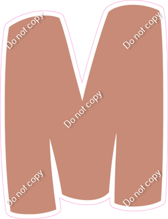 BBT 18" Individuals - Flat Rose Gold M