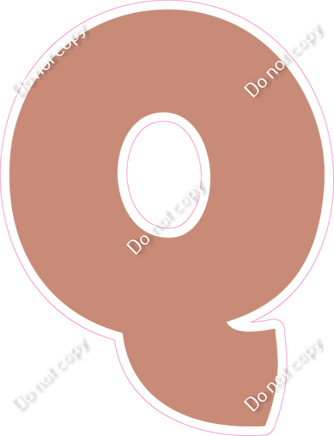 BBT 18" Individuals - Flat Rose Gold Q