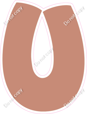 BBT 18" Individuals - Flat Rose Gold U