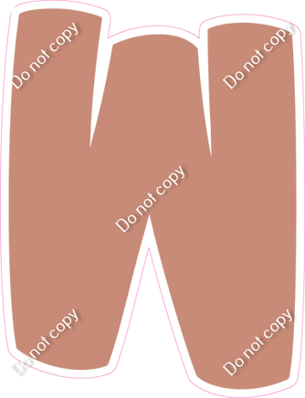 BBT 18" Individuals - Flat Rose Gold W