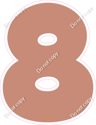 BBT 18" Individuals - Flat Rose Gold 8