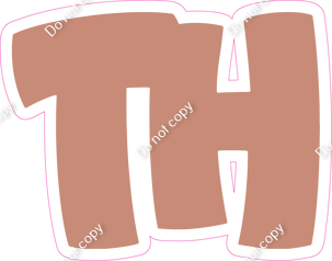 BBT 18" Individuals - Flat Rose Gold TH