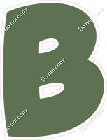 BBT 18" Individuals - Flat Sage B