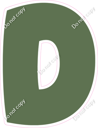 BBT 18" Individuals - Flat Sage D