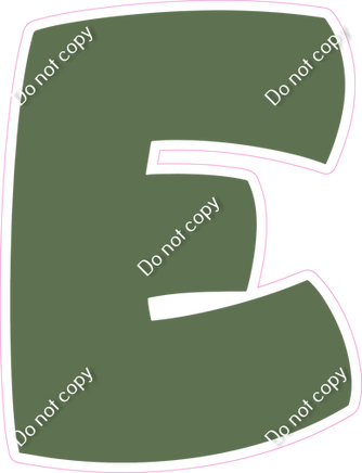 BBT 18" Individuals - Flat Sage E