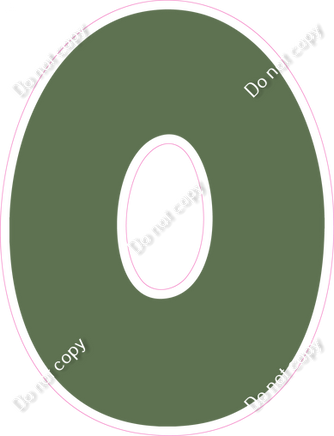 BBT 18" Individuals - Flat Sage O