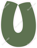 BBT 18" Individuals - Flat Sage U