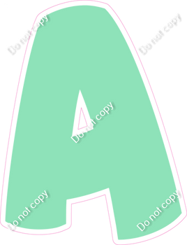 BBT 18" Individuals - Flat Sea Foam A