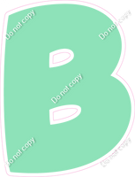 BBT 18" Individuals - Flat Sea Foam B