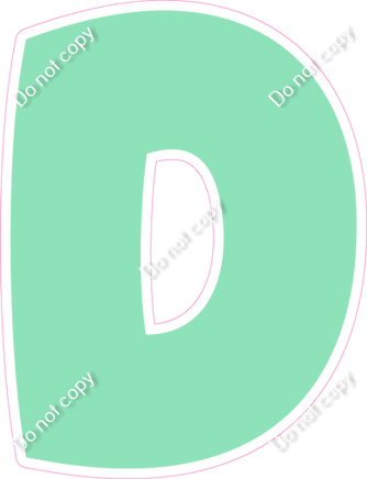 BBT 18" Individuals - Flat Sea Foam D