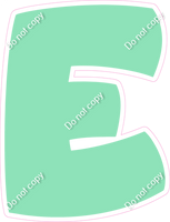 BBT 18" Individuals - Flat Sea Foam E