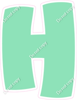 BBT 18" Individuals - Flat Sea Foam H