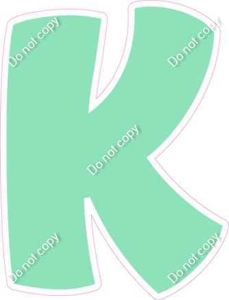 BBT 18" Individuals - Flat Sea Foam K