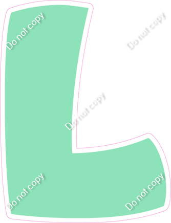 BBT 18" Individuals - Flat Sea Foam L