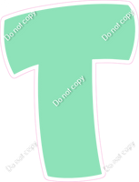 BBT 18" Individuals - Flat Sea Foam T