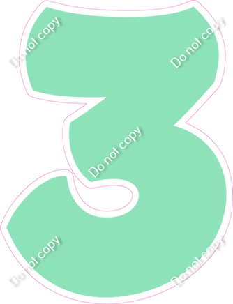 BBT 18" Individuals - Flat Sea Foam 3