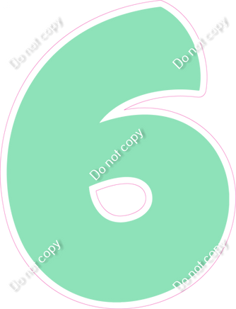 BBT 18" Individuals - Flat Sea Foam 6