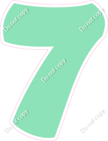 BBT 18" Individuals - Flat Sea Foam 7