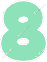 BBT 18" Individuals - Flat Sea Foam 8