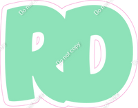 BBT 18" Individuals - Flat Sea Foam RD