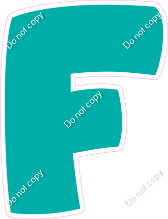 BBT 18" Individuals - Flat Teal F