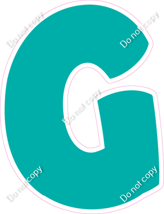 BBT 18" Individuals - Flat Teal G