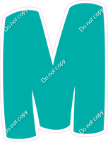 BBT 18" Individuals - Flat Teal M