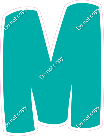 BBT 18" Individuals - Flat Teal M