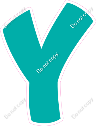 BBT 18" Individuals - Flat Teal Y