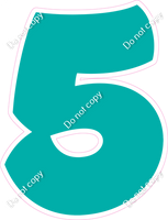 BBT 18" Individuals - Flat Teal 5